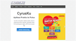 Desktop Screenshot of cyrusku.com